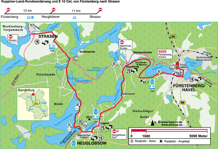 Europäischer Fernwanderweg E 10 : 