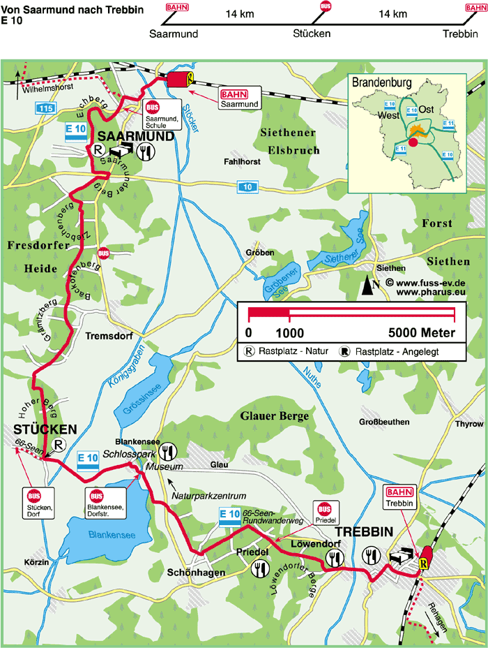 Europäischer Fernwanderweg E 10 : 