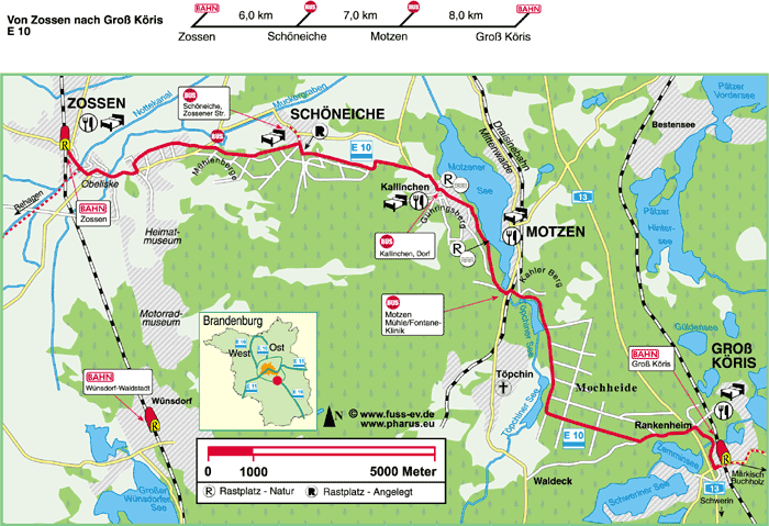 Europäischer Fernwanderweg E 10 : 