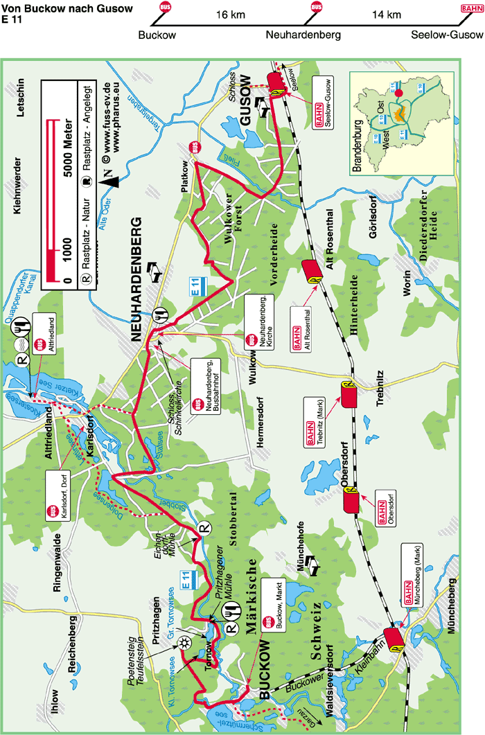 Buckow  –  Neuhardenberg  –  Gusow