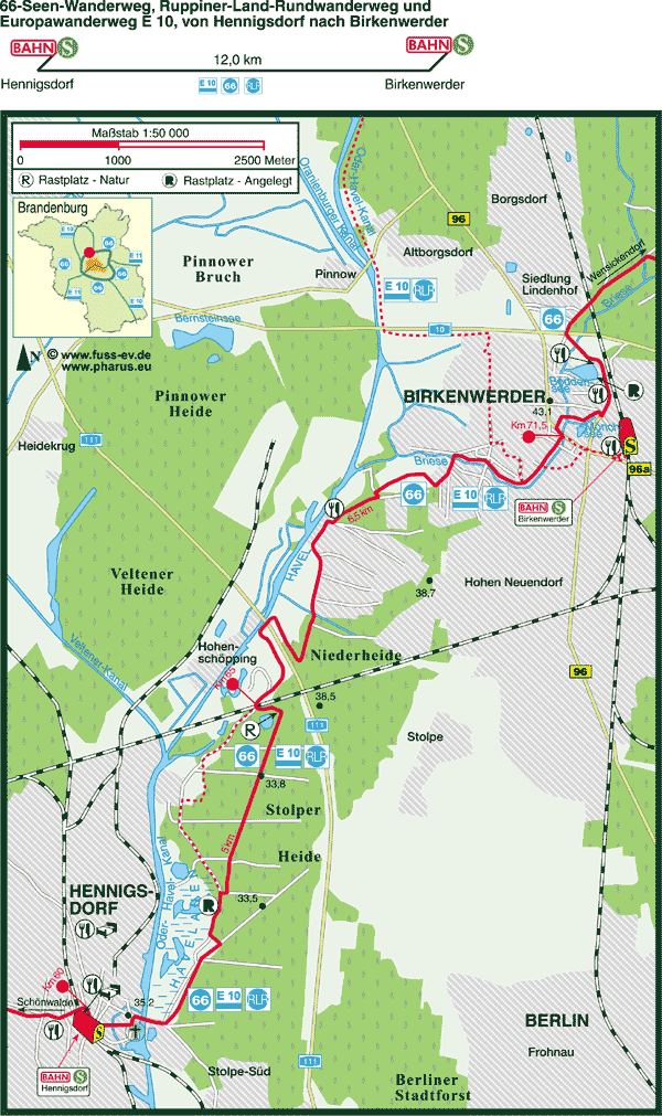 66: Hennigsdorf  –  Birkenwerder