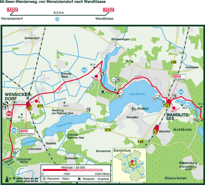 Wensickendorf  –  Wandlitzsee