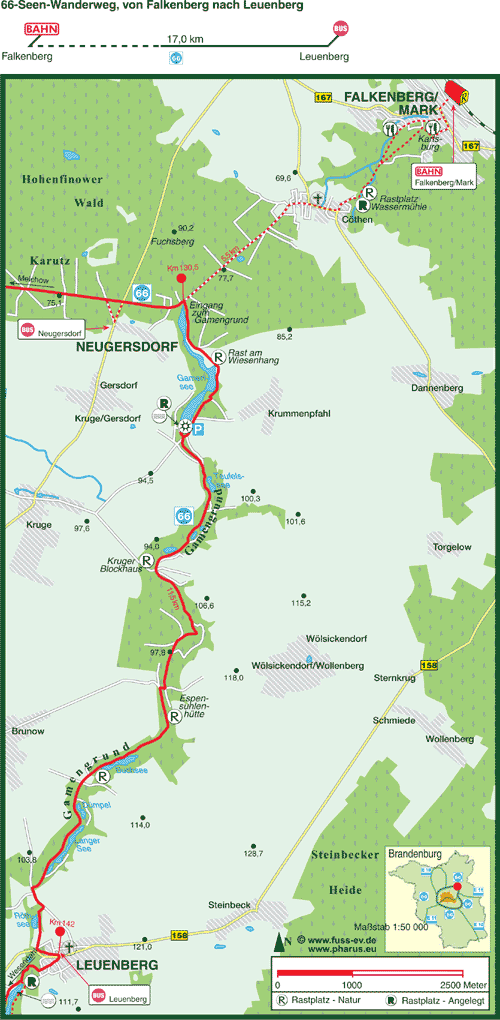66: Falkenberg  –  Neugersdorf  –  Leuenberg