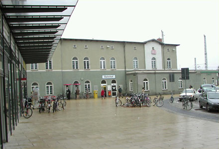 Bahnhof Frstenwalde (Spree). Foto: Verkehrsverbund Berlin-Brandenburg GmbH (VBB)