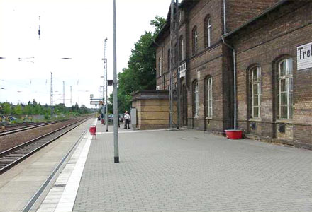 Bahnhof Trebbin. Foto: Verkehrsverbund Berlin-Brandenburg GmbH (VBB)