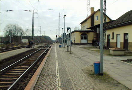 Bahnhof Wnsdorf/Waldstadt. Foto: Verkehrsverbund Berlin-Brandenburg GmbH (VBB)